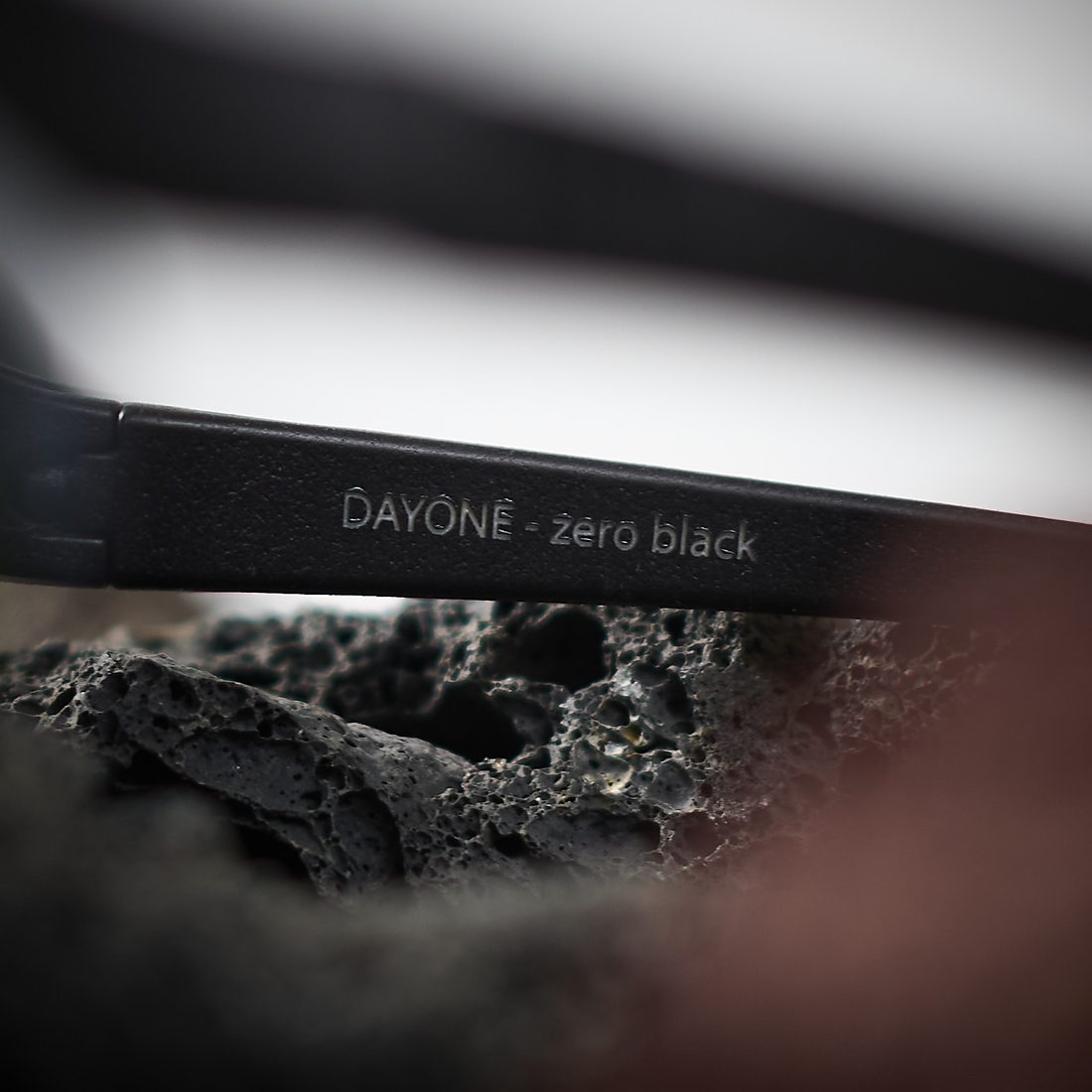 Zero Black laser engraving
