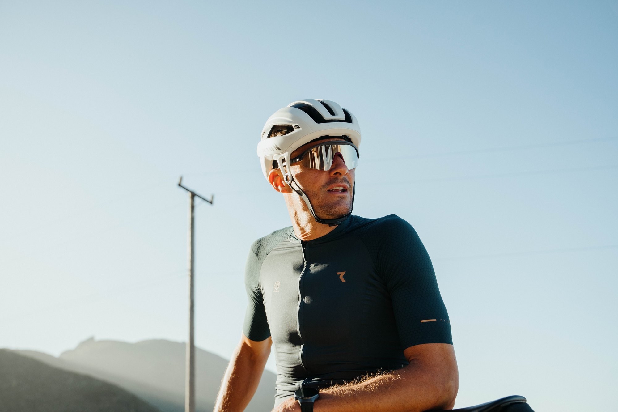 Jan Frodeno wearing DAYONE